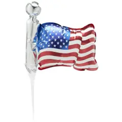 Inflatable American Flag Anagram&reg; Cake Pic