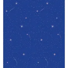 Bulletin Board Art Paper, Night Sky, 48" x 12', 4 Rolls