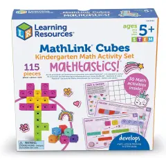 Mathlink&reg; Cubes Kindergarten Math Activity Set: Mathatics!