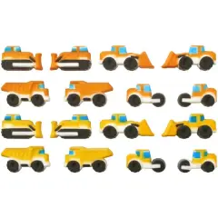 Construction Assortment Dec-Ons&reg; Decorations 12ct