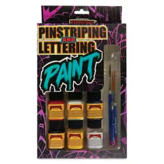 Alpha6 Alphanamel Lettering Enamel - Primary Colors, Set of 9, 30 ml, Bottles