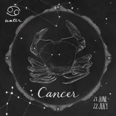 Night Sky Cancer Poster Print by Sara Zieve Miller - Item # VARPDX21246