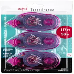 Mono Adhesive Dots Refill Permanent Value Pack 3/Pkg-.33"X39' Each, For Use In 62147