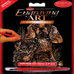 Royal & Langnickel(R) Copper Foil Engraving Art Kit 5"X7"