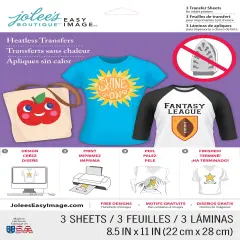 Jolee's Heatless Transfer Sheet 3/Pkg