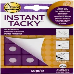 Aleene's Instant Tacky Adhesive Dots 120/Pkg-.375"