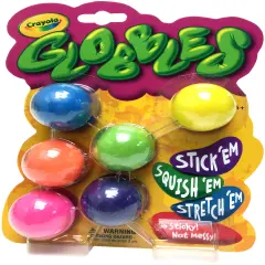 Crayola Globbles 6/Pkg-Assorted Colors