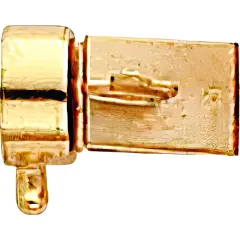14K Gold Barrel Clasp Replacement Tongue 11.4x5.5mm