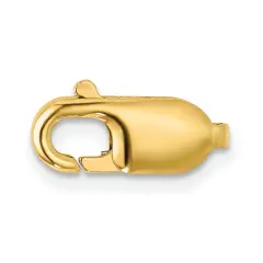 14K Gold Lobster Clasp 13.6mm