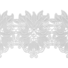 Cicilia Embroidered Designer Venice Trim