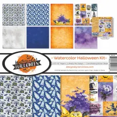 Reminisce Watercolor Halloween Collection Kit