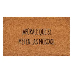 Apurale que se Meten las Moscas Doormat
