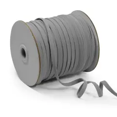 1/4" Ultra Soft Knit Elastic Band - 100 Yard Spool Gray