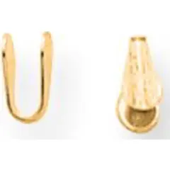 14K Gold Chain End YG2064A