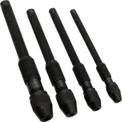 4Pc Pin Vise Set JewelersMachinests Drilling Steel Tool