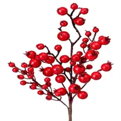 14" Waterproof Mixed Size Berry Pick &ndash; Versatile Christmas Decoration