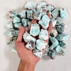 Raw Amazonite Crystal Rough Stones