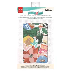 Vicki Boutin Peppermint Kisses Paperie Pack 200/Pkg-Ephemera, Journaling Spots & Washi