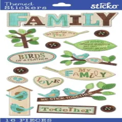 Sticko The Family Tree Stickers