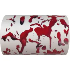 Deluxe Creepy Scary Spooky Bloody Bathroom Toilet Paper Decoration