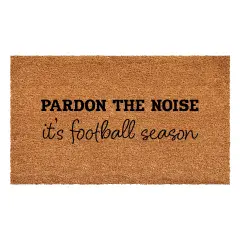 Pardon the Noise It's Football Season Doormat