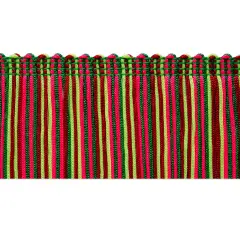 10 Yards of 2" Multicolor Chainette Fringe Trim | 10 yard cut Fiesta