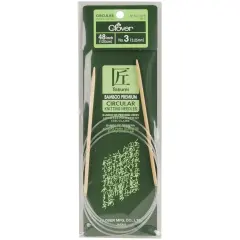 Takumi Bamboo Circular Knitting Needles 48"-Size 3/3.25mm