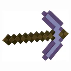 Minecraft Enchanted Purple Pickaxe Costume Accessory