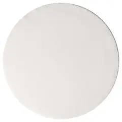 10" Round white Foil Cake Board Drum