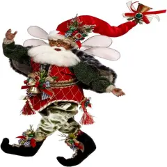 Mark Roberts Mark Roberts Christmas African American Spirit Fairy, Medium - 17.5" Red