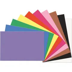 Construction Paper (Assorted Sizes and Colors)