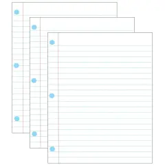 Large Magnetic Notebook Page, 12" x 15", Pack of 3