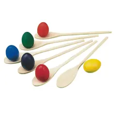 Spectrum&trade; Eggs and Spoons (Pack of 6)