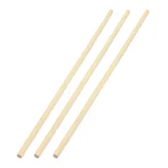 Wood Dowels, 1/4", 25 Per Pack, 3 Packs