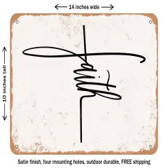 DECORATIVE METAL SIGN - Faith In Cross Shape - Vintage Rusty Look