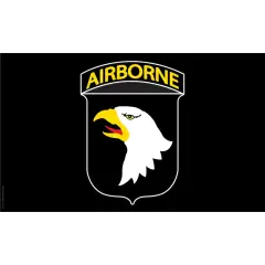 U.S. Army 101st Airborne Flag with Grommets 3ft x 5ft