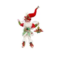Mark Roberts Mark Roberts Christmas Wreath Fairy, Small 9.5" #51-24020 White