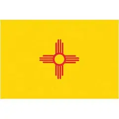 New Mexico Flag with Grommets 2ft x 3ft