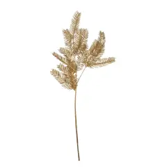 Northlight 26" Gold Pine Christmas Spray