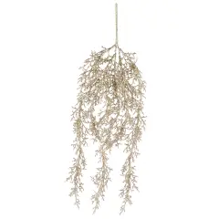 Northlight 24" Golden Glittered Pine Christmas Spray