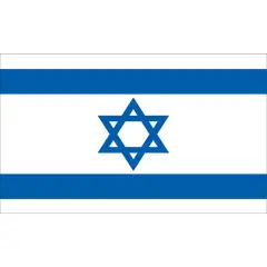 Israel of Man Flag On A Stick 12" x 18"
