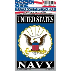 United States Navy Sticker 2-3/4"X4"