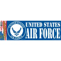 Air Force Bumper Sticker 3-1/4"X9"