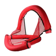 Swim Central Floating Noodle Fun Seat- 28" - Red and Black