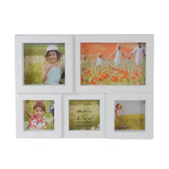 Northlight Multi-Sized Photo Collage Picture Frame - 11.5" - White
