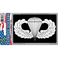U.S. Army Paratrooper Sticker 2-3/4"X4"
