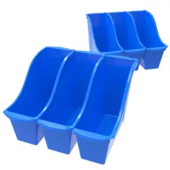Small Book Bin, Blue (Case of 6)