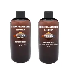 French Lavender & Honey Fragrance Oil (Our Version of the Brand Name) (32 oz Bottle) for Candle Making, Soap Making, Tart Making, Room Sprays, Lotions, Car Fresheners, Slime, Bath Bombs, Warmers&hellip;