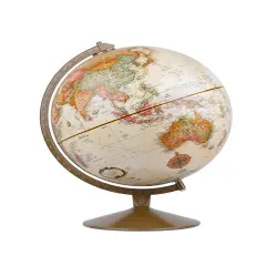 Franklin 12" Diameter Antique Ocean World Globe