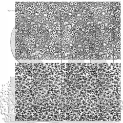 Tim Holtz Cling Stamps 7"X8.5"-Tiny Prints